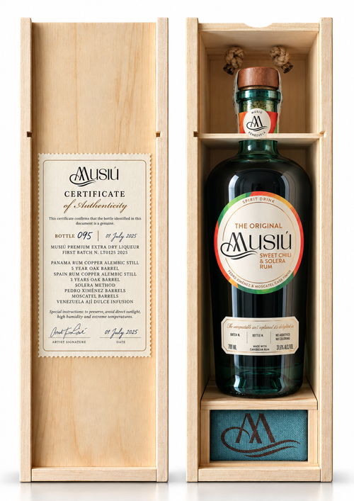 Musiú Premium 70 Cl. Produzione Lotto dalla 010 alla 0100